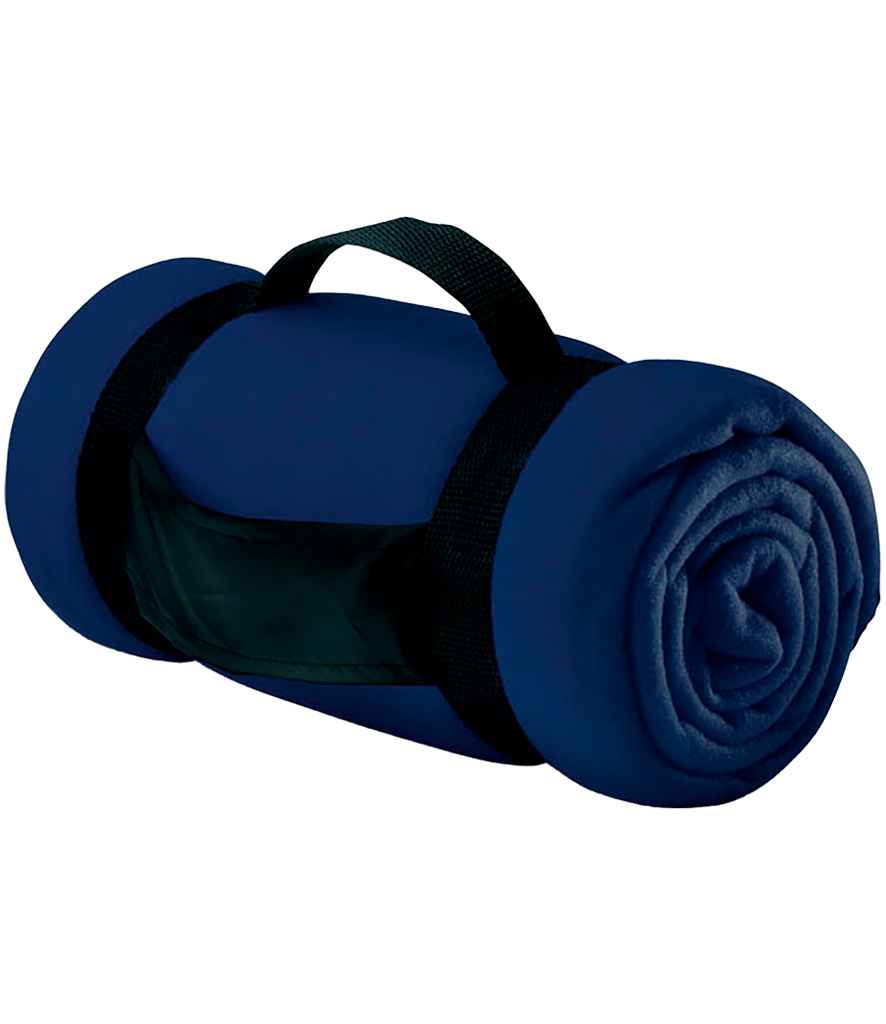 SOL'S Stavenger Plaid Fleece Blanket - French Navy