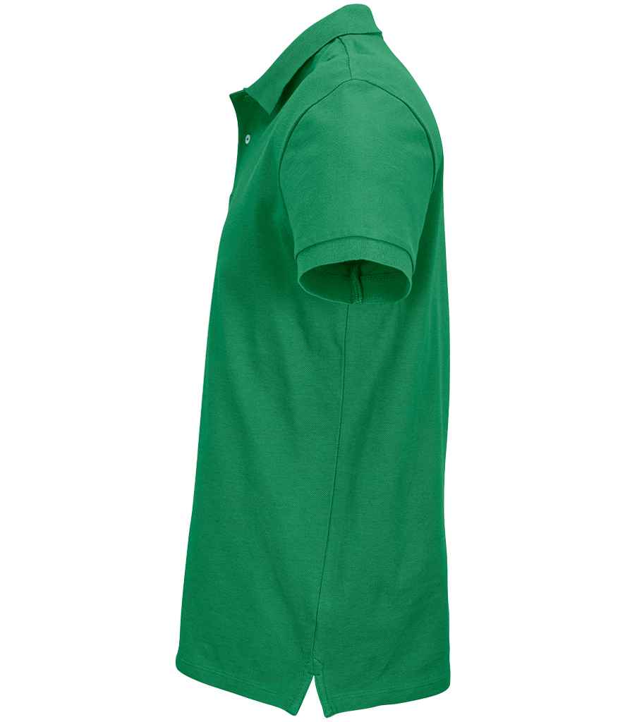 SOL'S Unisex Pacific Twin Piqué Polo Shirt - Kelly Green