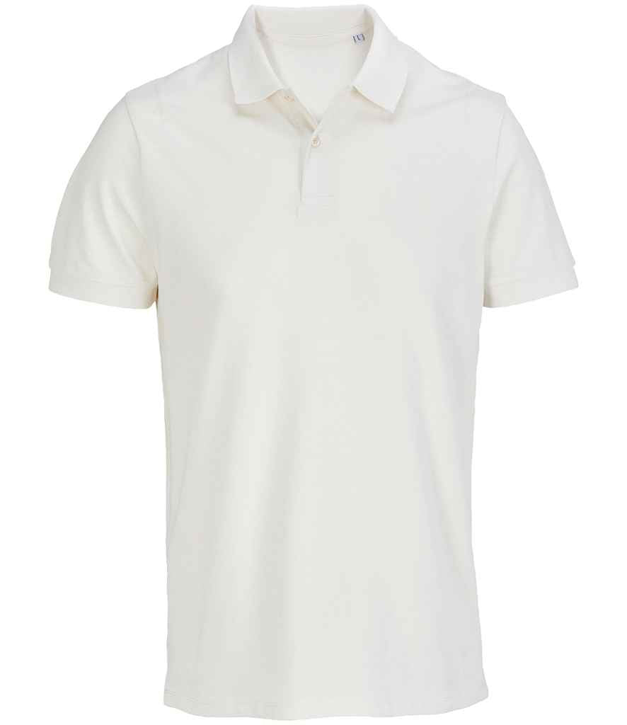 SOL'S Unisex Pacific Twin Piqué Polo Shirt - Off White