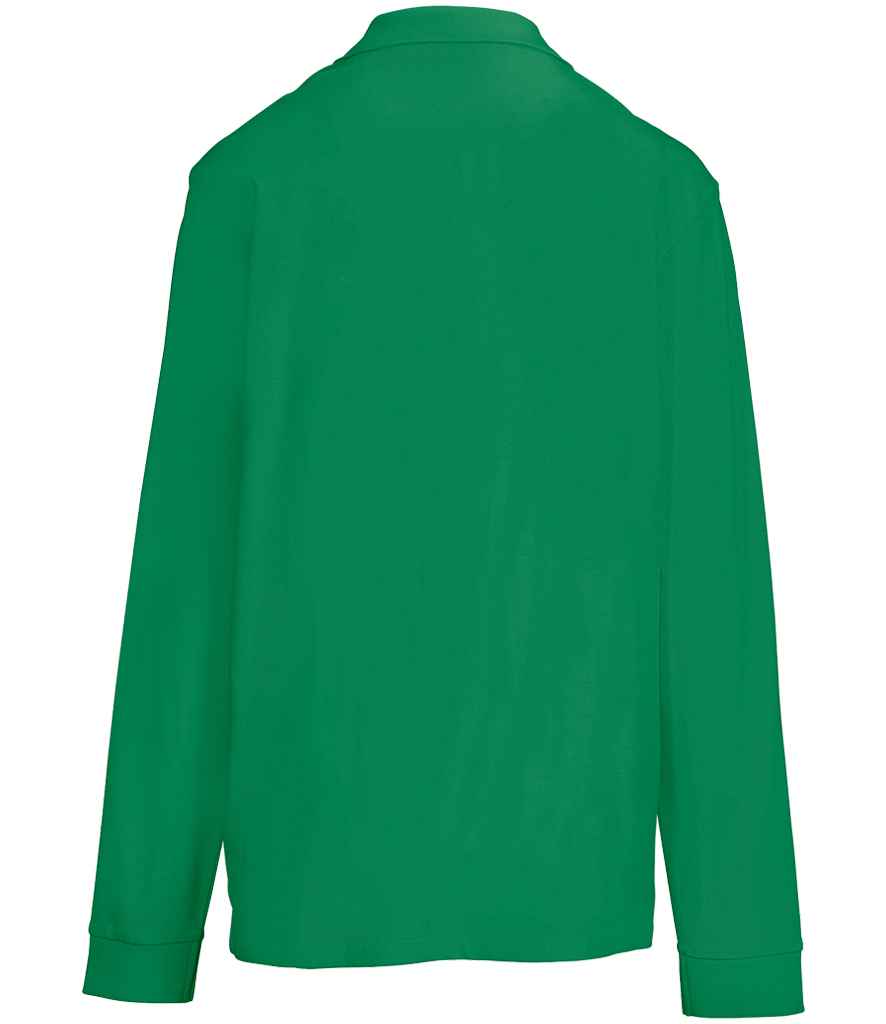 SOL'S Unisex Pacific Long Sleeve Piqué Polo Shirt - Kelly Green