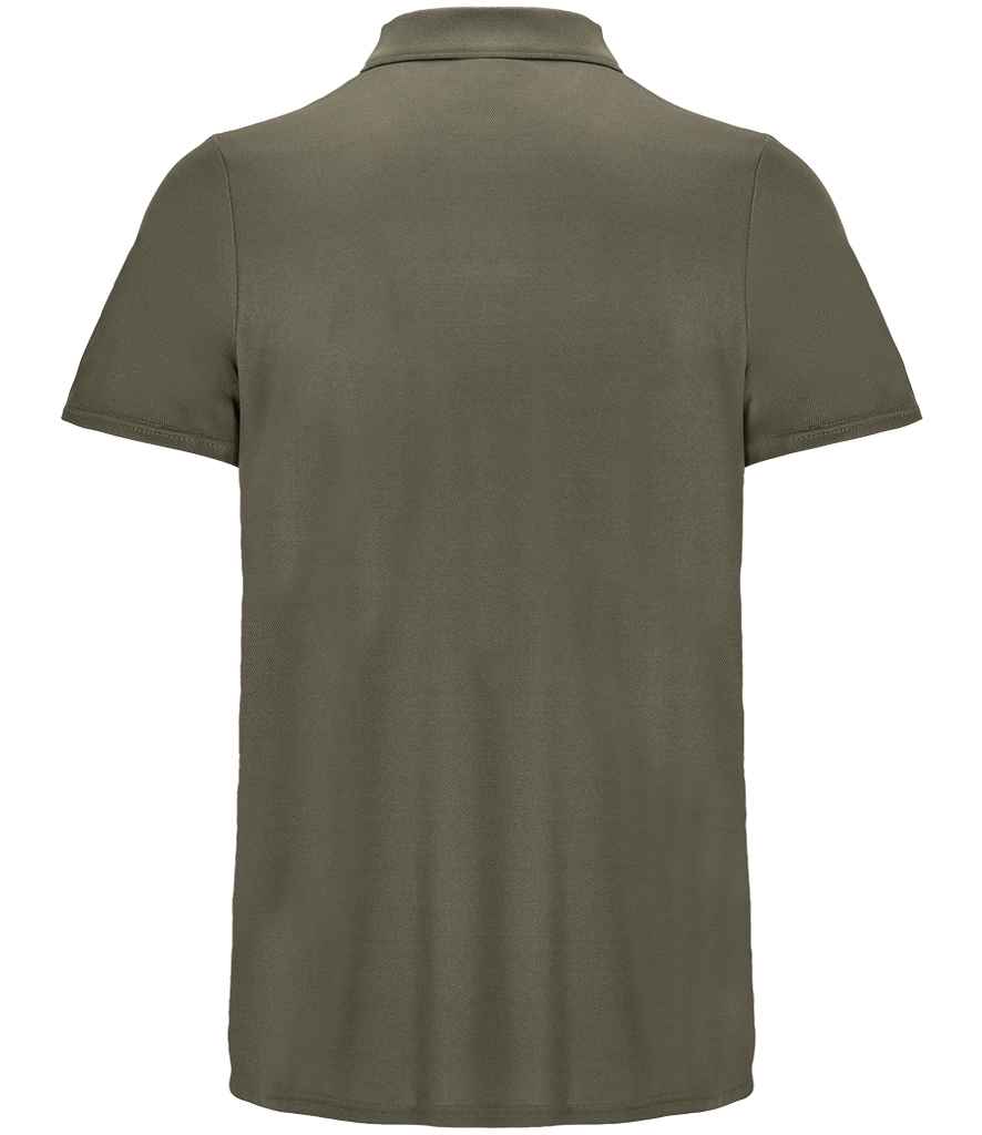SOL'S Unisex Pitcher Recycled Polyester Piqué Polo Shirt - Army