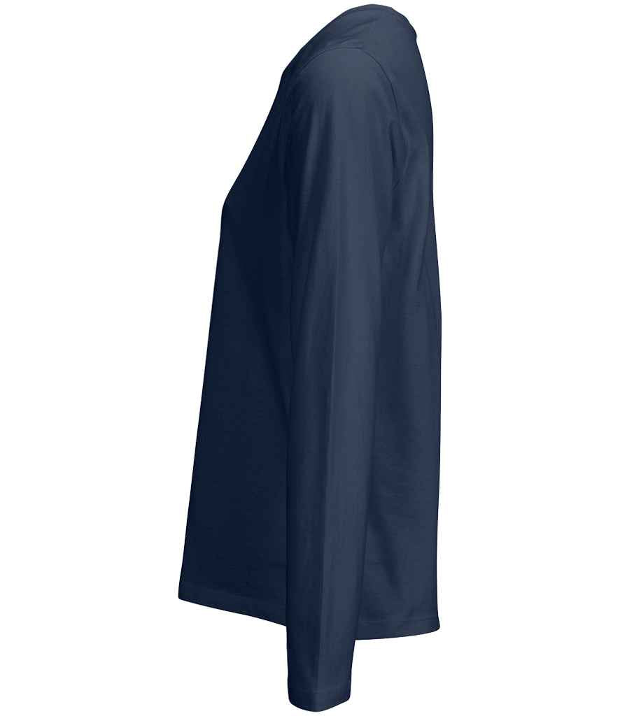 SOL'S Ladies Monarch Long Sleeve T-Shirt - Navy
