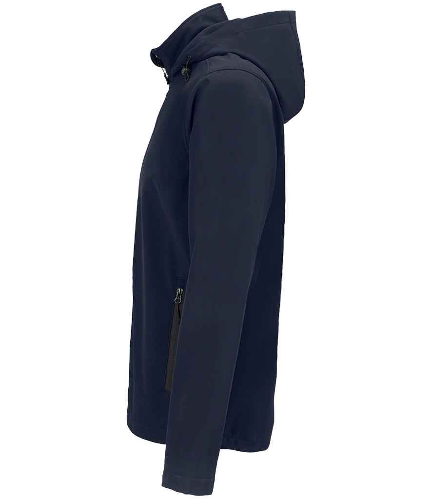 SOL'S Race Hooded Soft Shell Jacket - French Navy