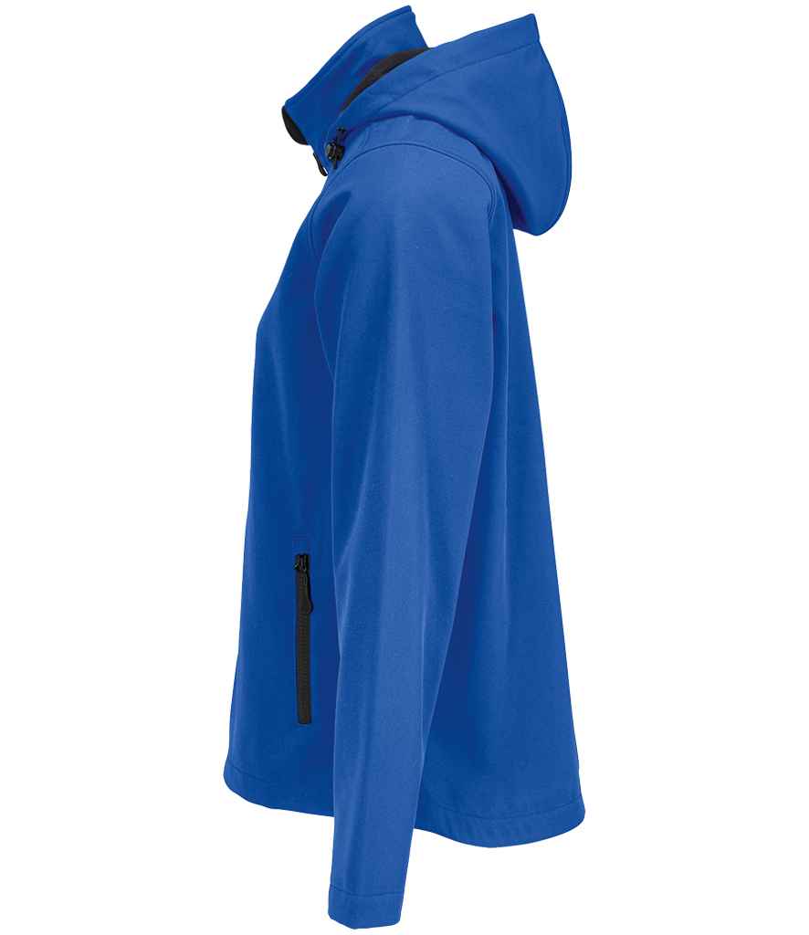 SOL'S Ladies Race Hooded Soft Shell Jacket - Royal Blue