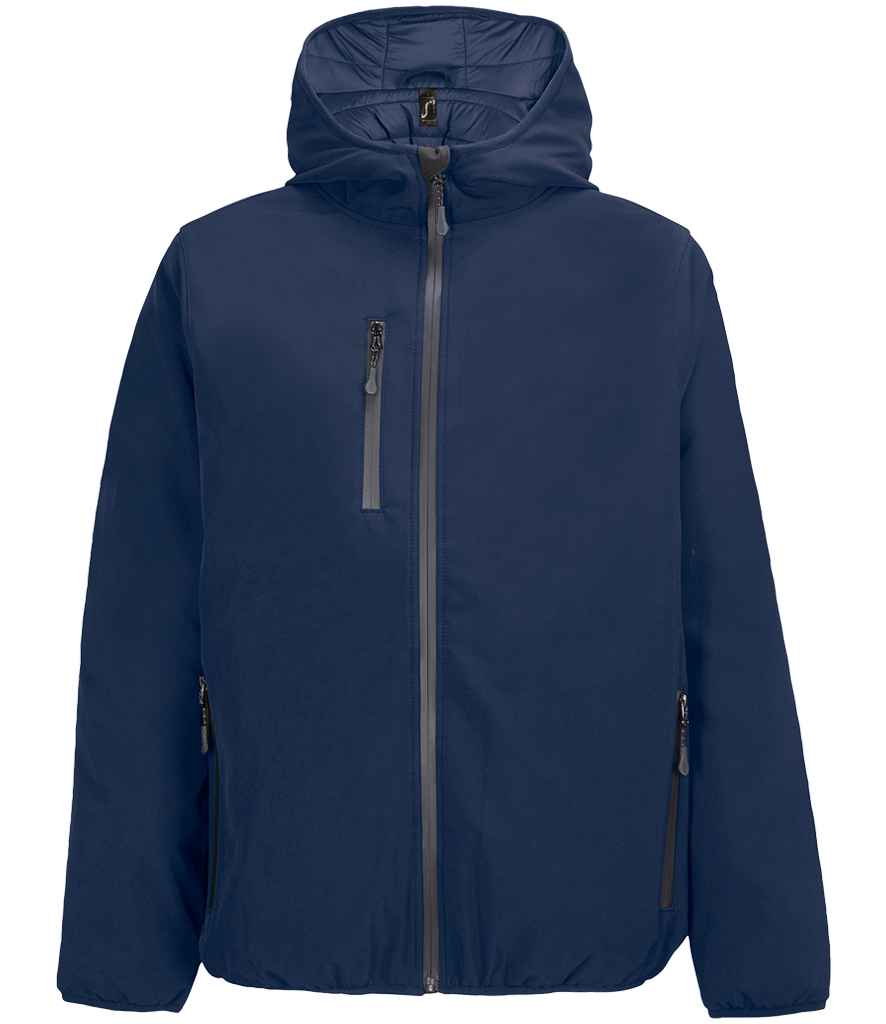 SOL'S Falcon Padded Soft Shell Jacket - Abyss Blue