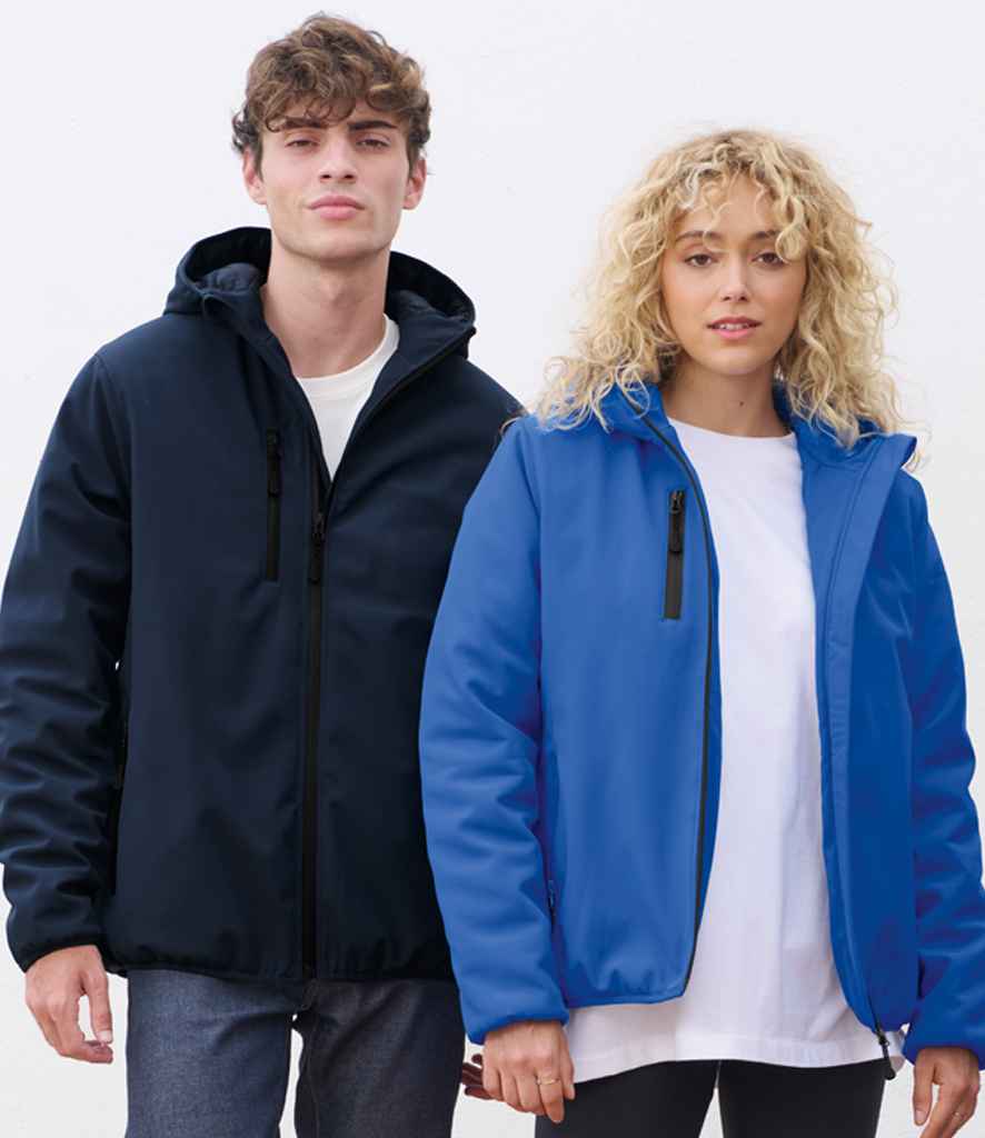 SOL'S Falcon Padded Soft Shell Jacket - Abyss Blue
