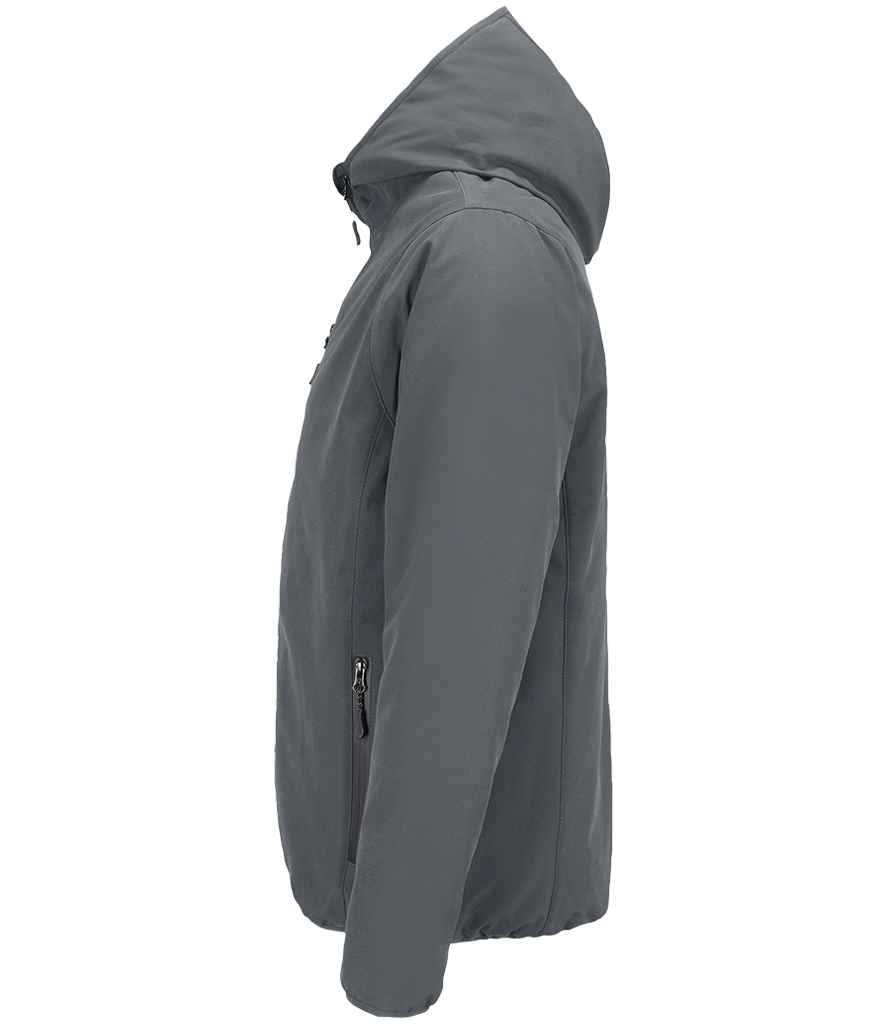 SOL'S Falcon Padded Soft Shell Jacket - Charcoal