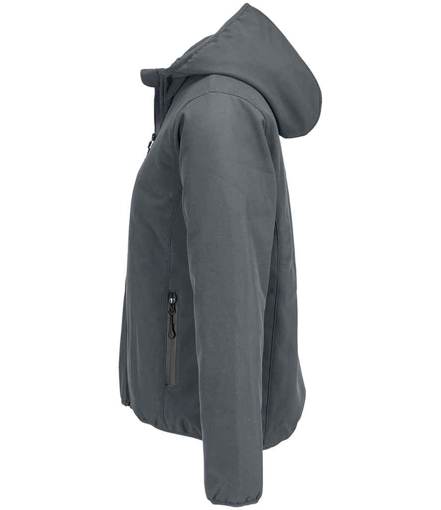 SOL'S Ladies Falcon Padded Soft Shell Jacket - Charcoal