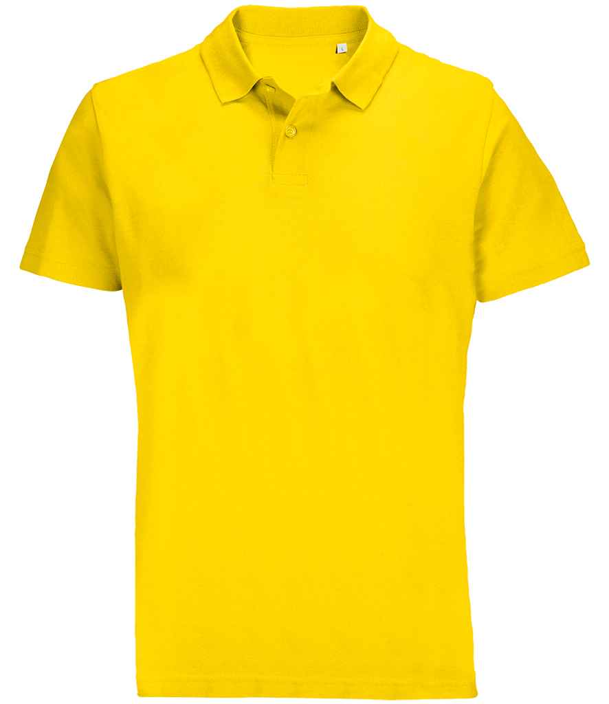 SOL'S Unisex Pulse Twin Piqué Polo Shirt - Gold