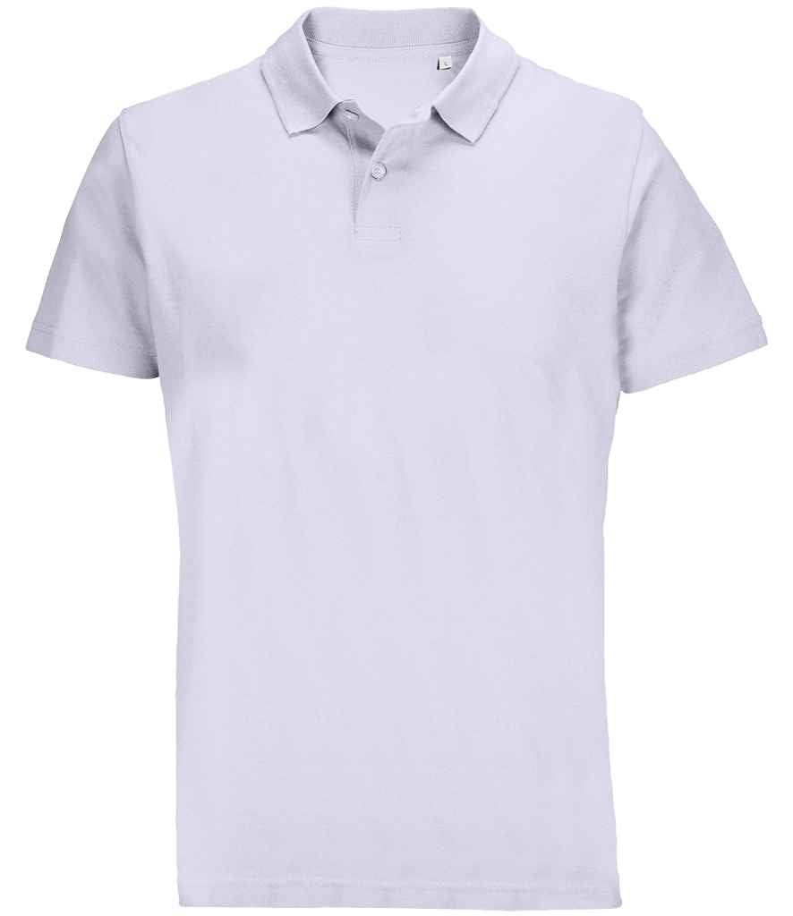 SOL'S Unisex Pulse Twin Piqué Polo Shirt - Lilac