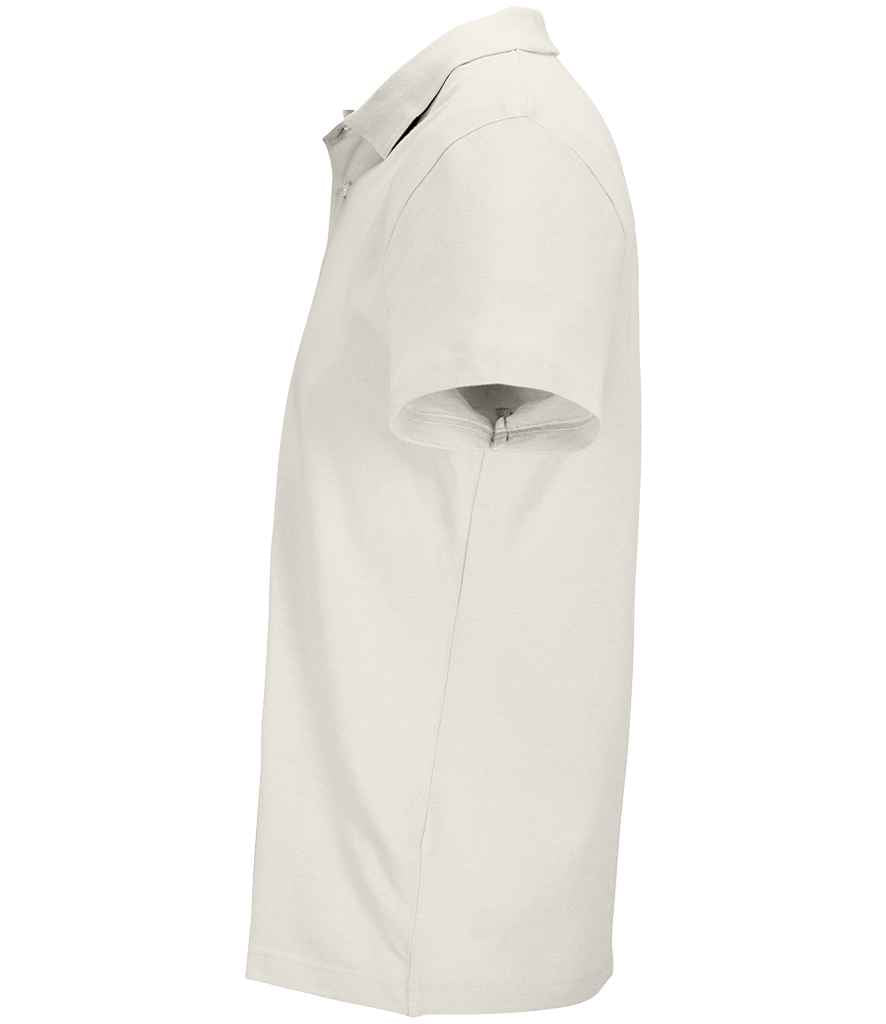 SOL'S Unisex Pulse Twin Piqué Polo Shirt - Off White
