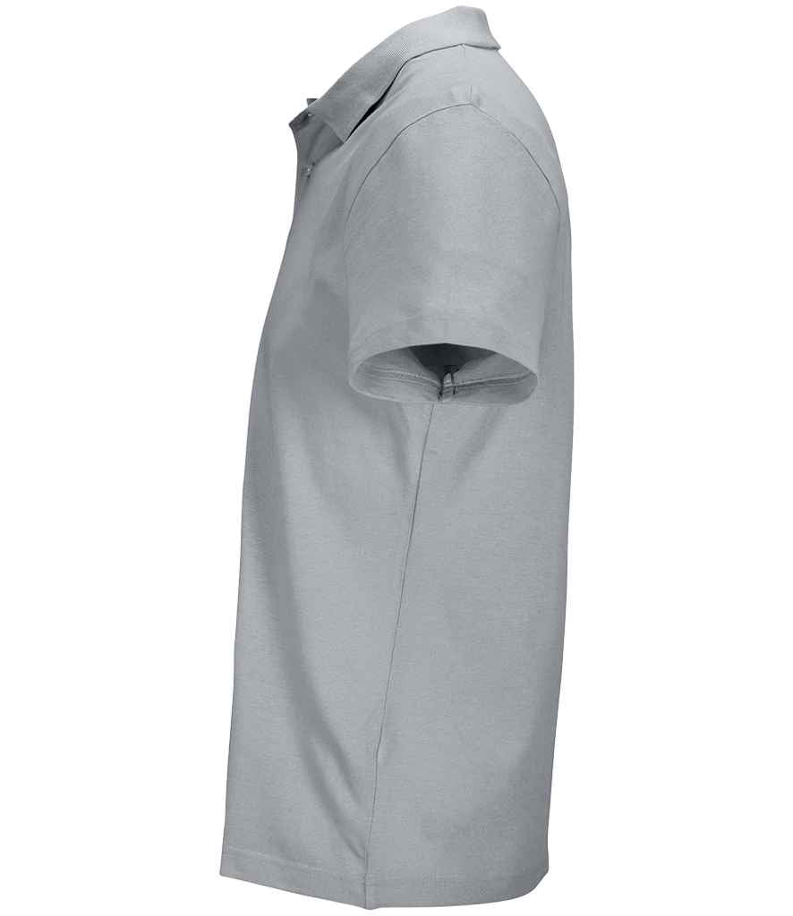 SOL'S Unisex Pulse Twin Piqué Polo Shirt - Pure Grey
