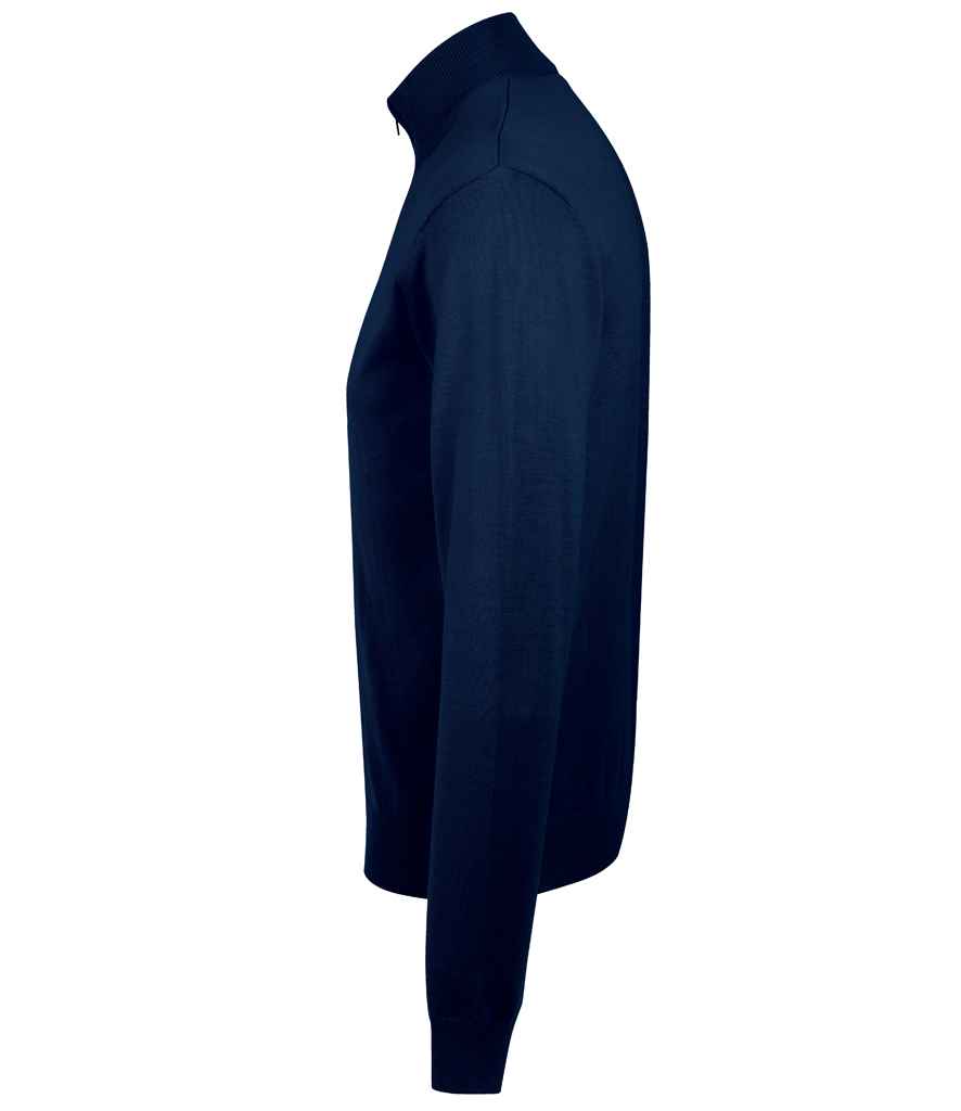 SOL'S Gordon Full Zip Cotton Acrylic Cardigan - Navy