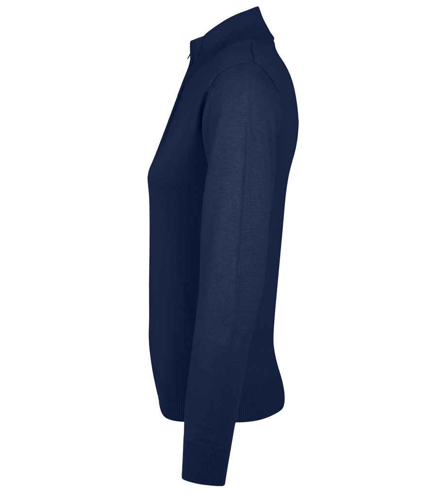 SOL'S Ladies Gordon Full Zip Cotton Acrylic Cardigan - Navy