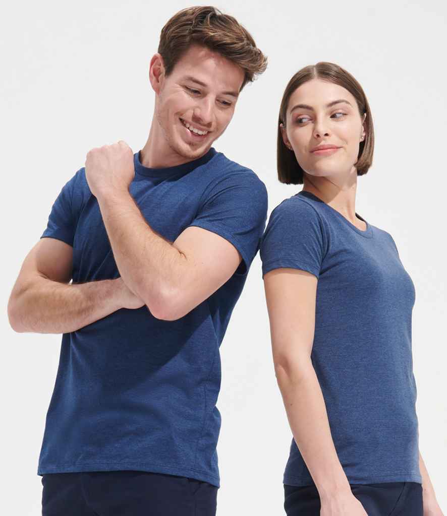 SOL'S Regent Fit T-Shirt - Heather Denim
