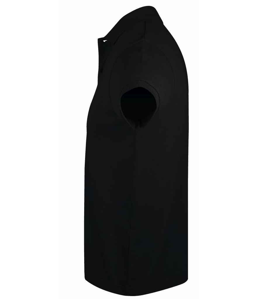 SOL'S Prime Poly/Cotton Piqué Polo Shirt - Black