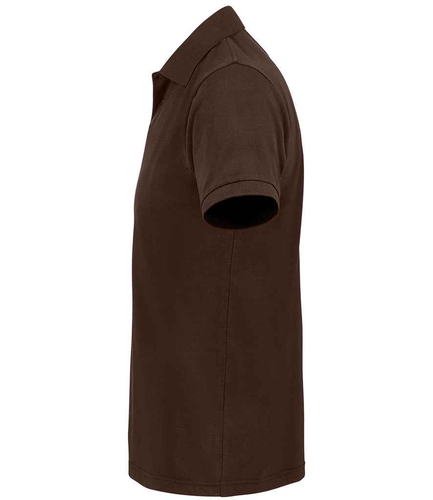 SOL'S Prime Poly/Cotton Piqué Polo Shirt - Chocolate