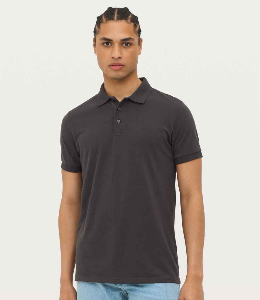 SOL'S Prime Poly/Cotton Piqué Polo Shirt - Dark Grey