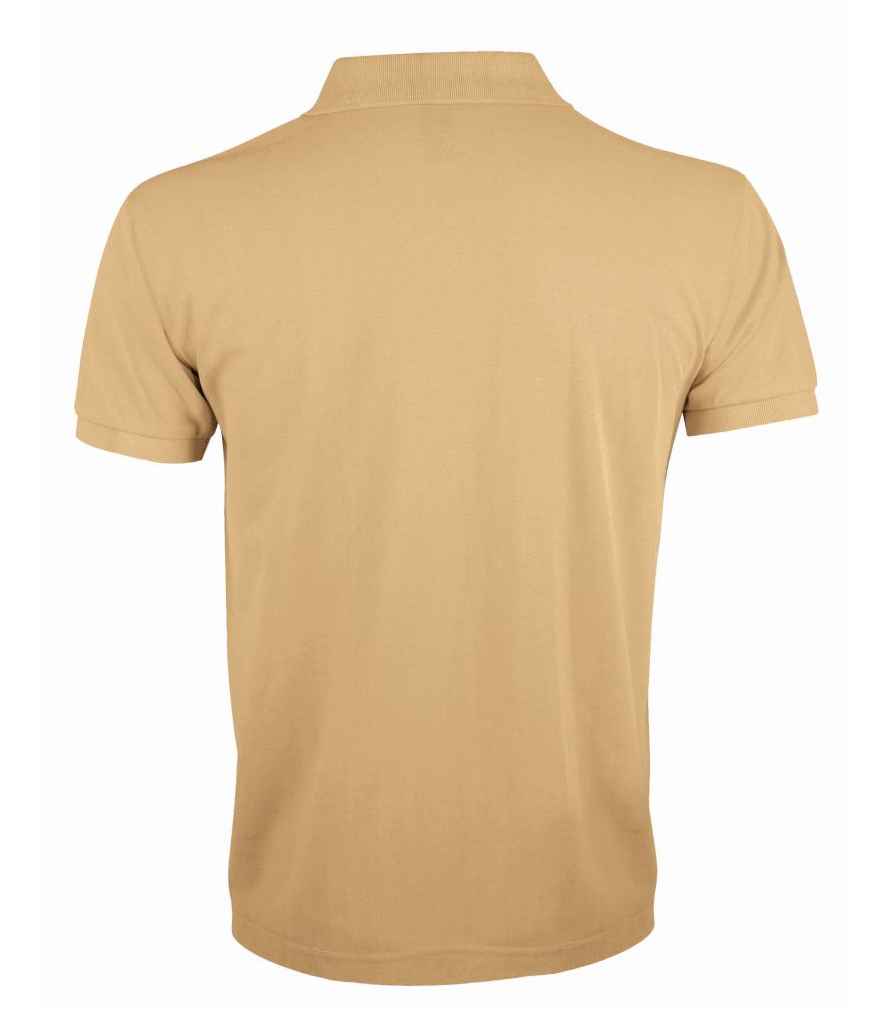 SOL'S Prime Poly/Cotton Piqué Polo Shirt - Sand