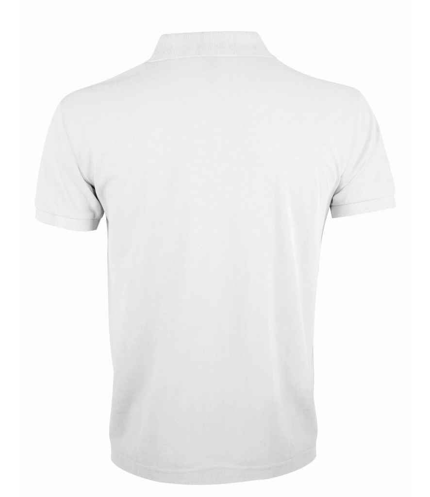 SOL'S Prime Poly/Cotton Piqué Polo Shirt - White