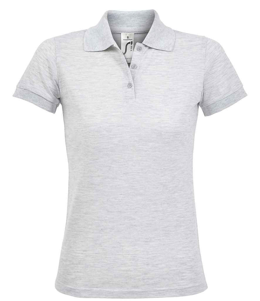 SOL'S Ladies Prime Poly/Cotton Piqué Polo Shirt - Ash