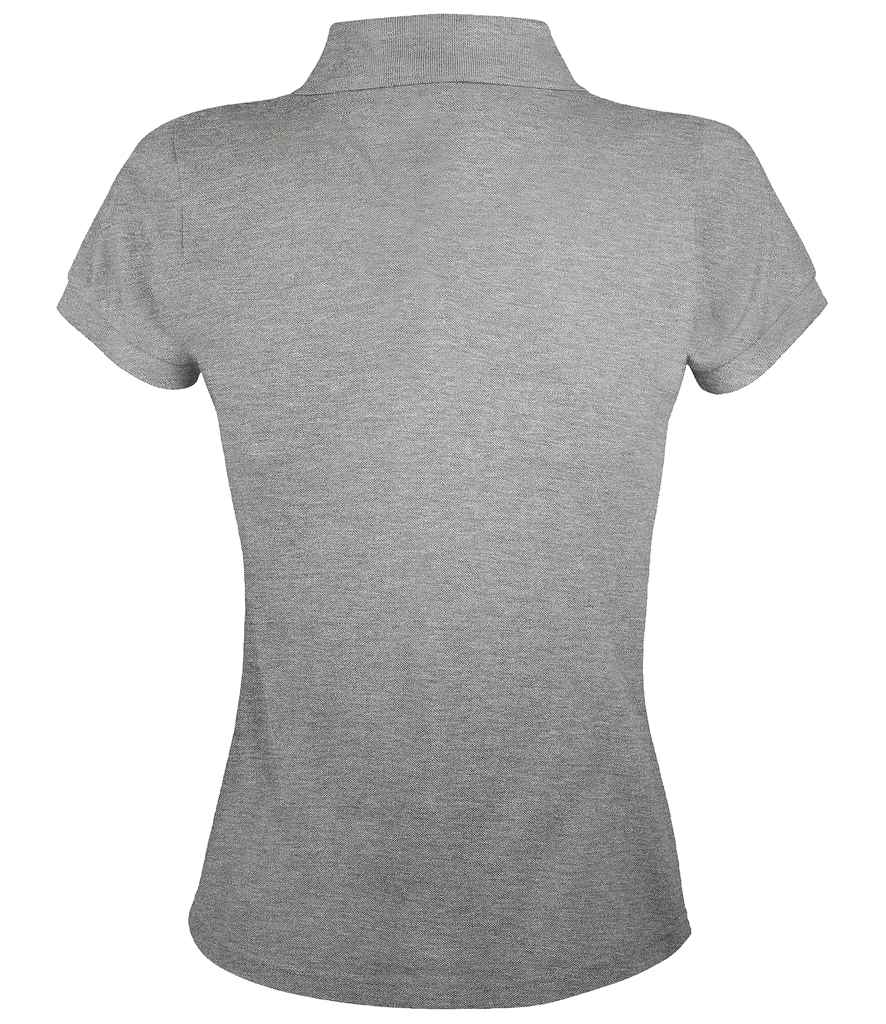 SOL'S Ladies Prime Poly/Cotton Piqué Polo Shirt - Grey Marl
