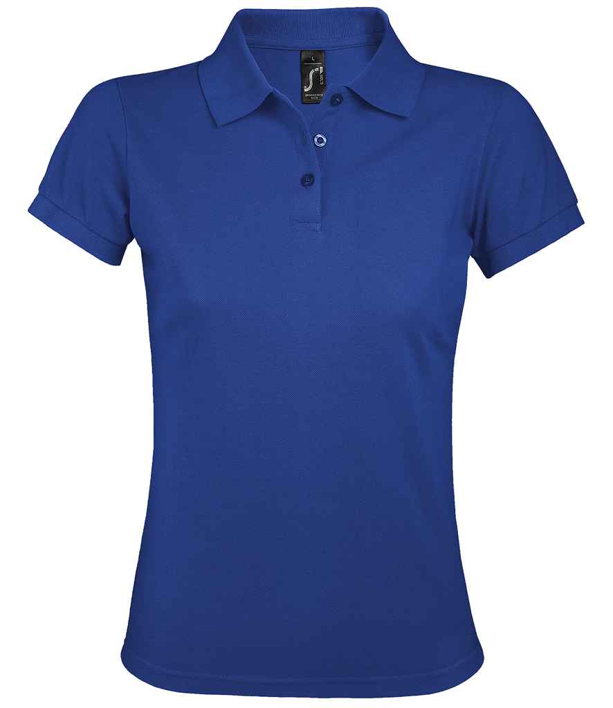 SOL'S Ladies Prime Poly/Cotton Piqué Polo Shirt - Royal Blue