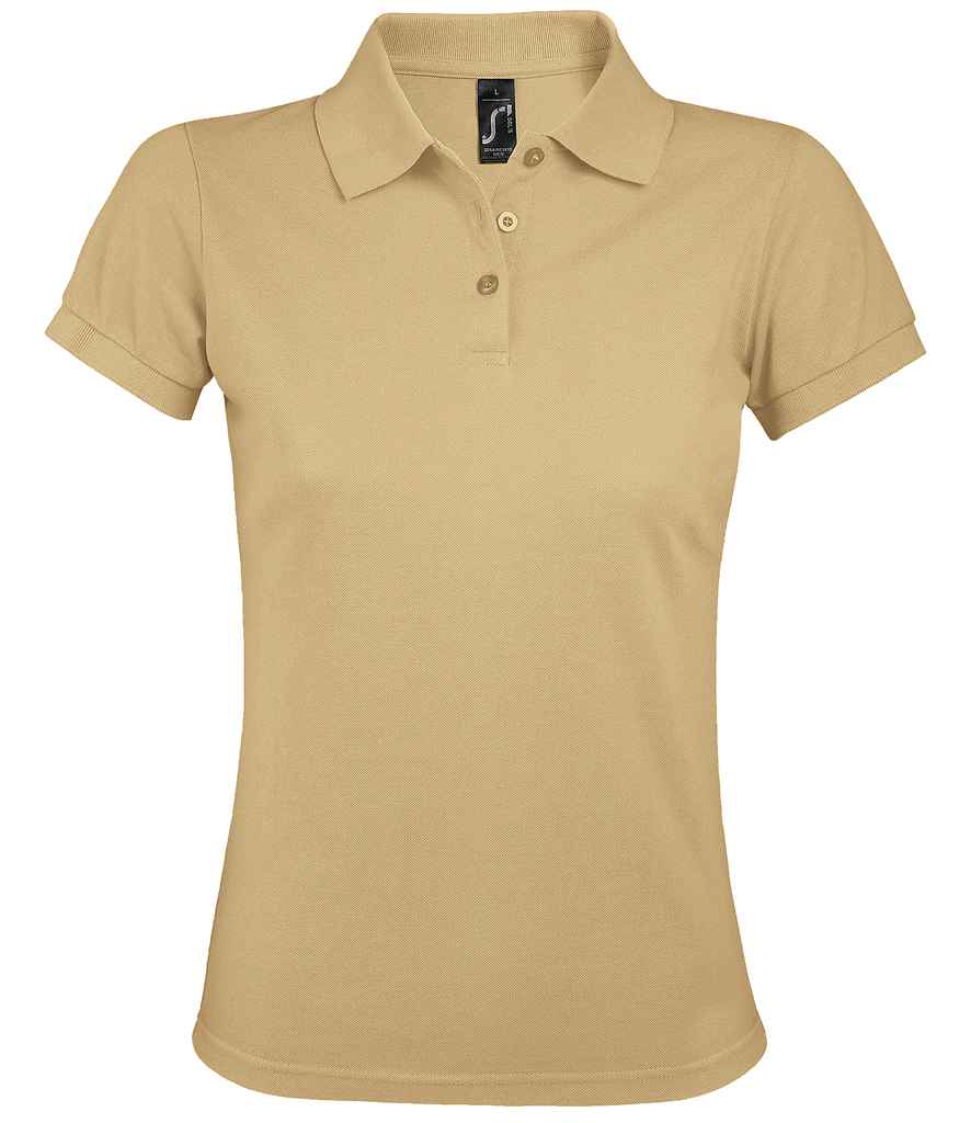 SOL'S Ladies Prime Poly/Cotton Piqué Polo Shirt - Sand