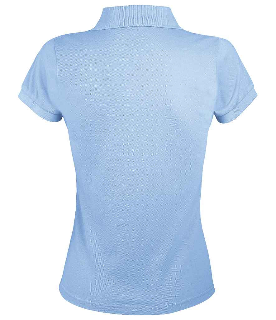 SOL'S Ladies Prime Poly/Cotton Piqué Polo Shirt - Sky Blue