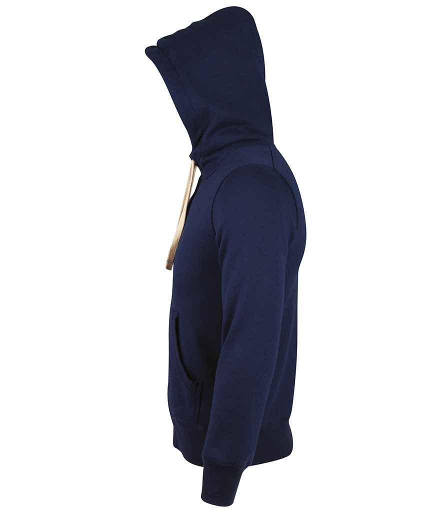 SOL'S Unisex Sherpa Hooded Jacket - French Navy