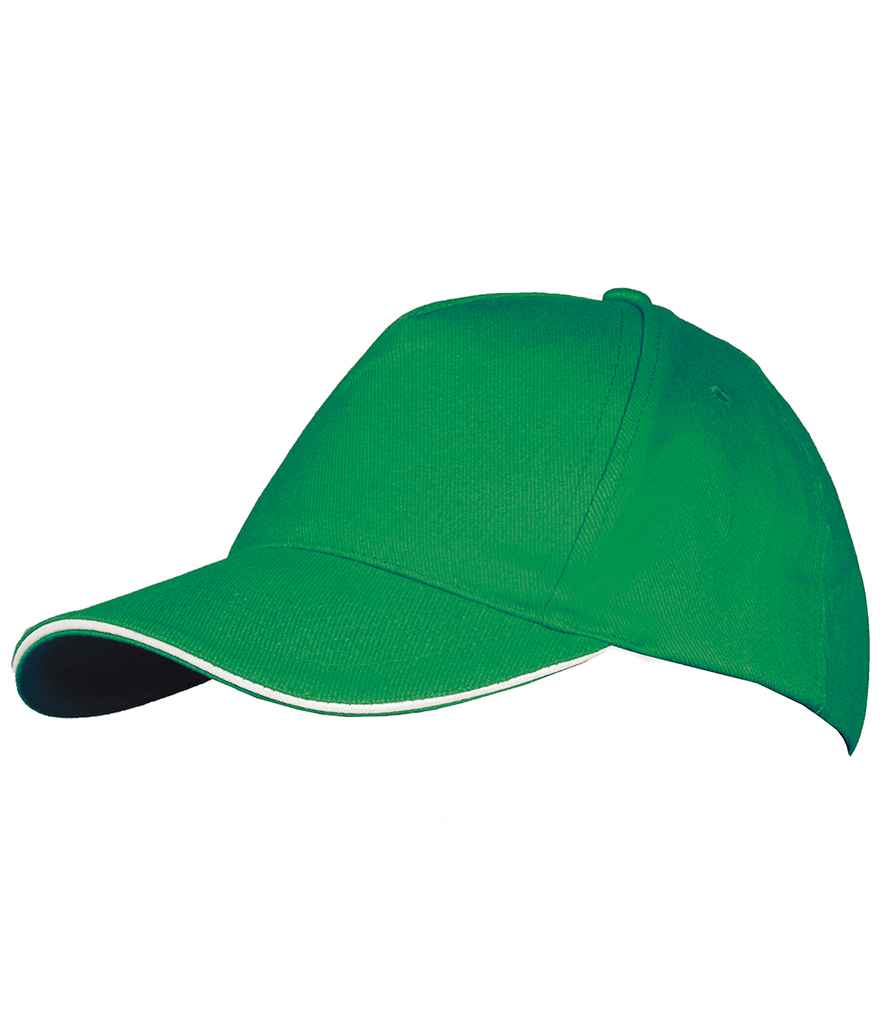 SOL'S Long Beach Cap - Kelly Green/White