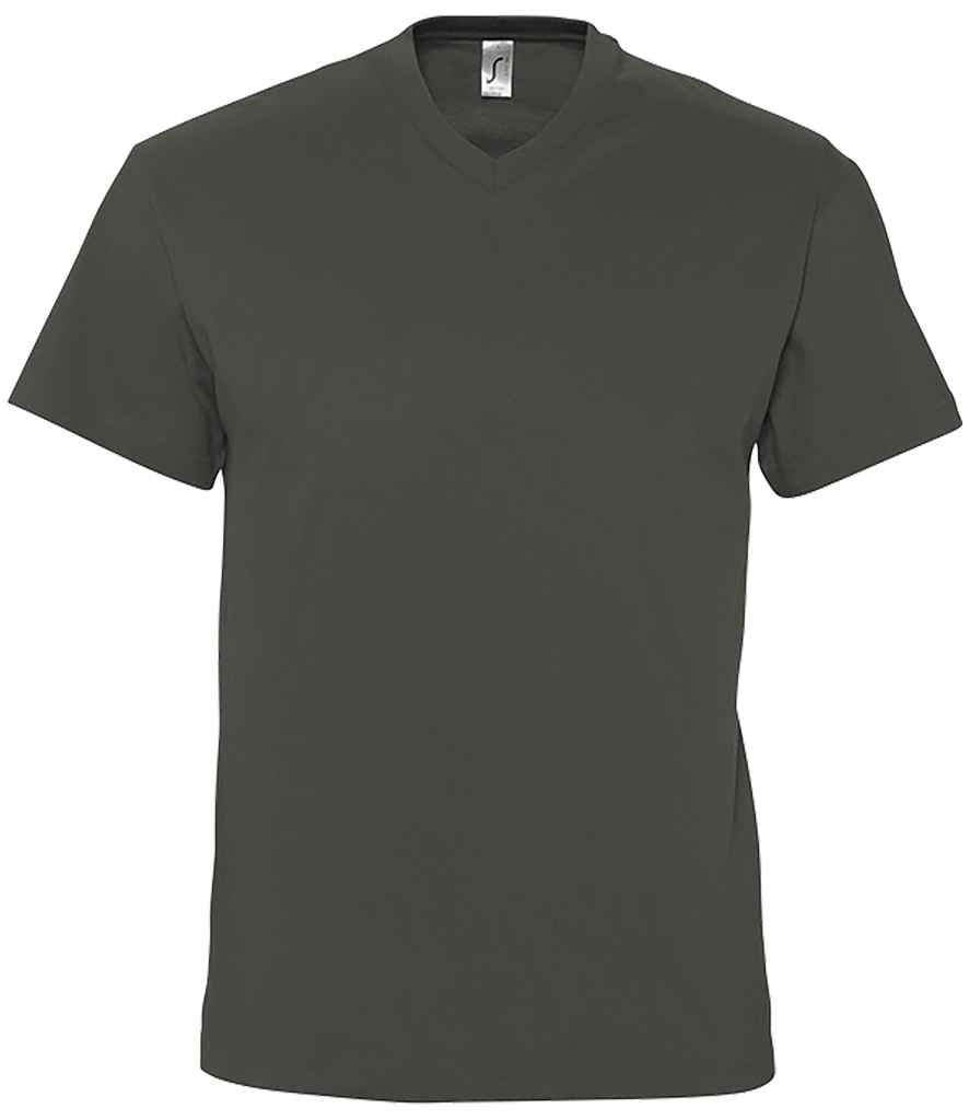 SOL'S Victory V Neck T-Shirt - Dark Grey