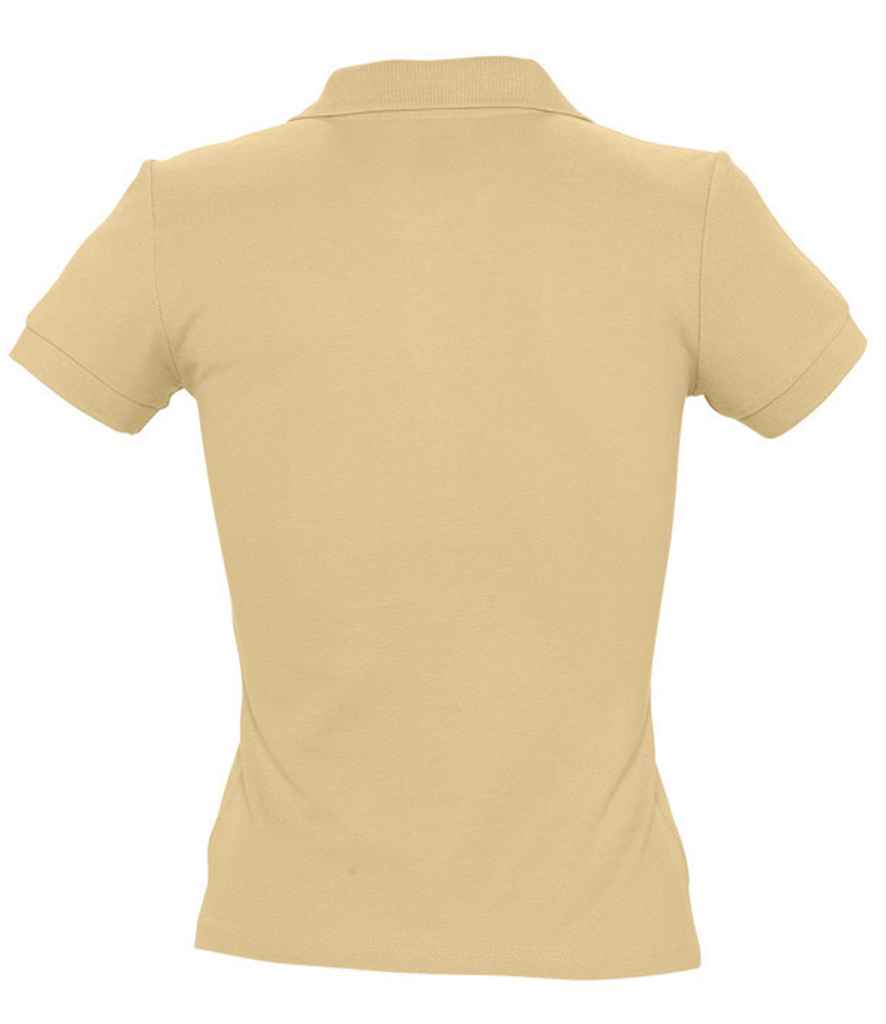 SOL'S Ladies People Cotton Piqué Polo Shirt - Sand