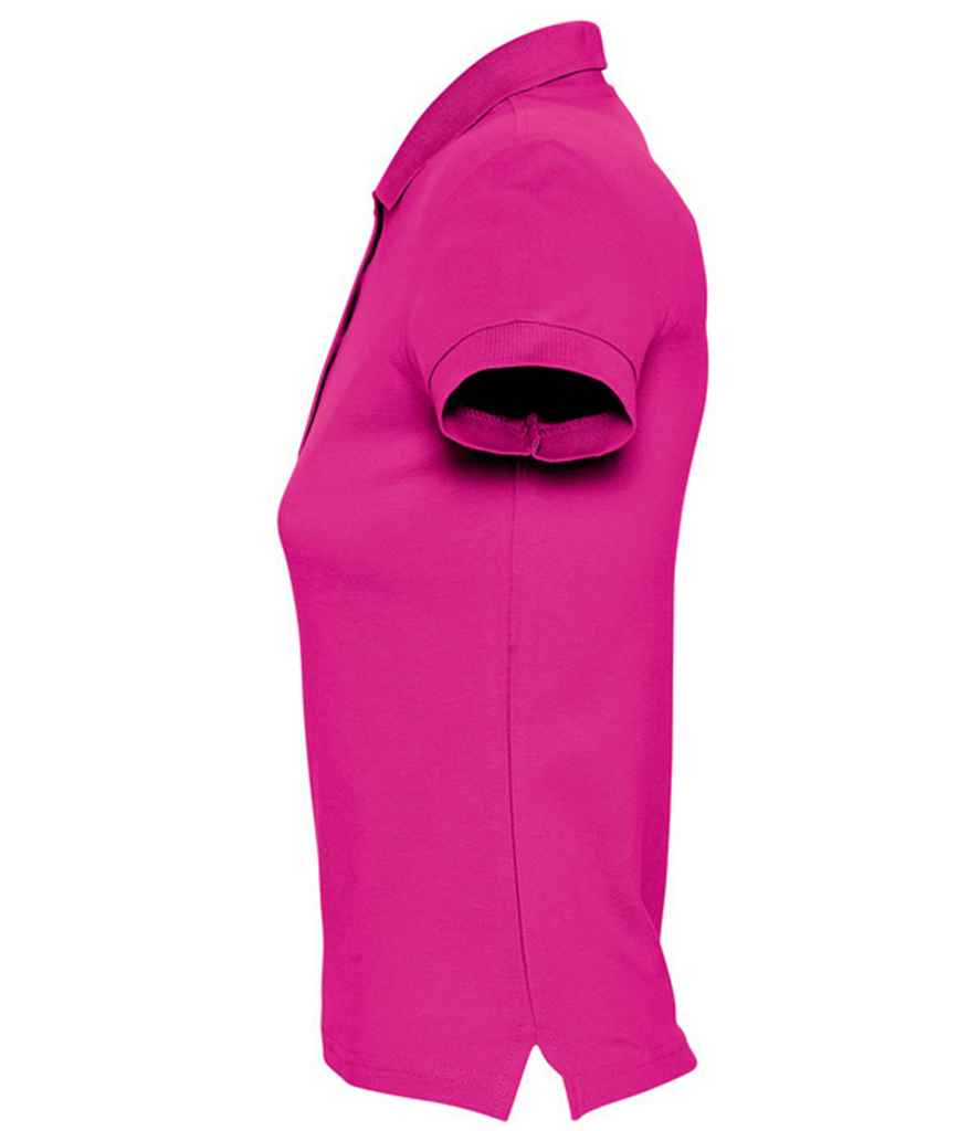 SOL'S Ladies Passion Cotton Piqué Polo Shirt - Fuchsia