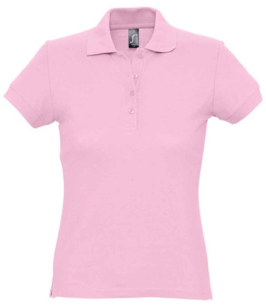 SOL'S Ladies Passion Cotton Piqué Polo Shirt - Pink