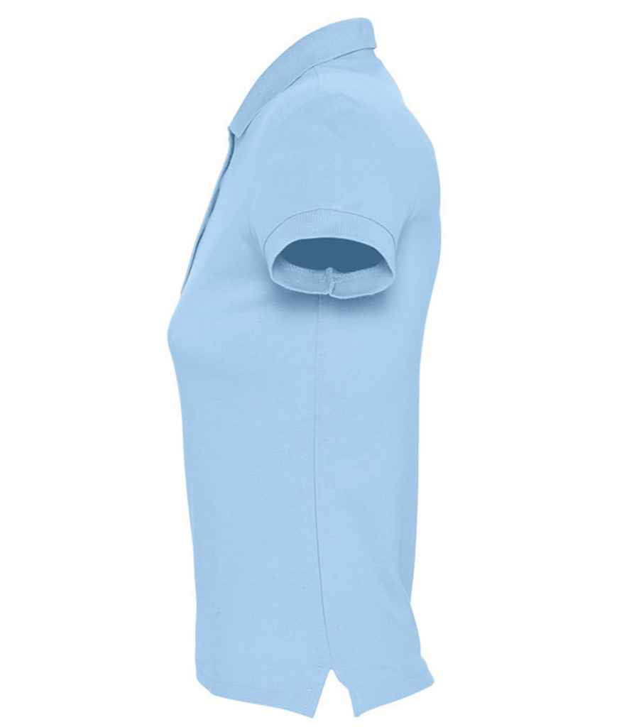 SOL'S Ladies Passion Cotton Piqué Polo Shirt - Sky Blue
