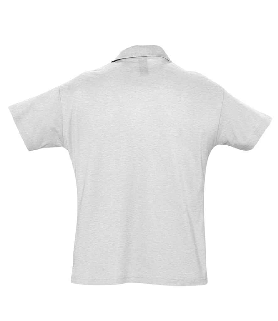 SOL'S Summer II Cotton Piqué Polo Shirt - Ash