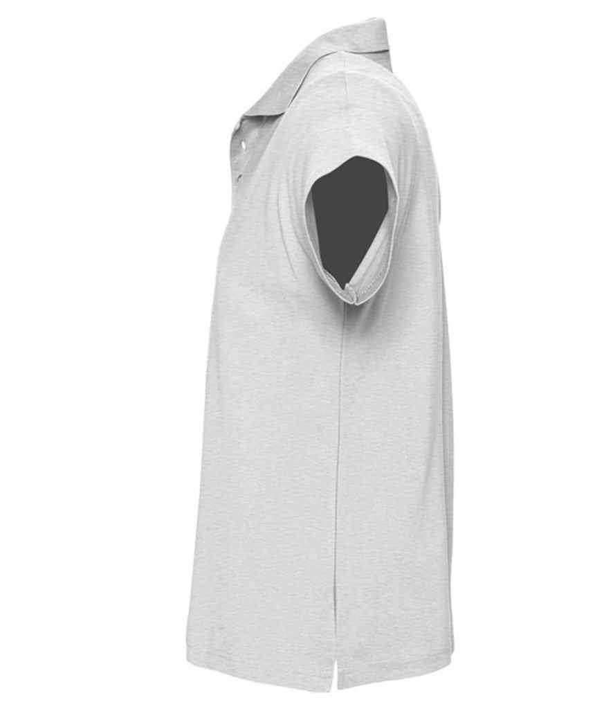 SOL'S Summer II Cotton Piqué Polo Shirt - Ash