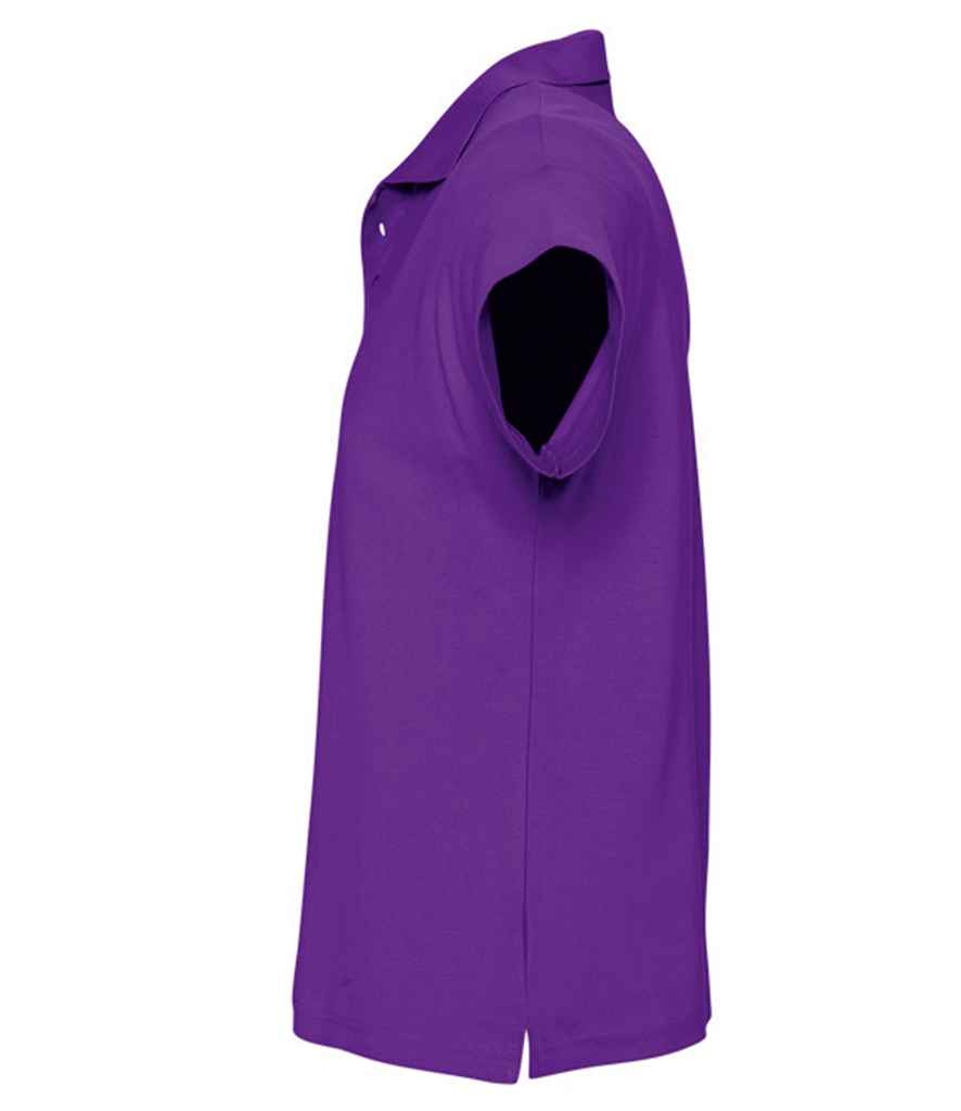 SOL'S Summer II Cotton Piqué Polo Shirt - Dark Purple