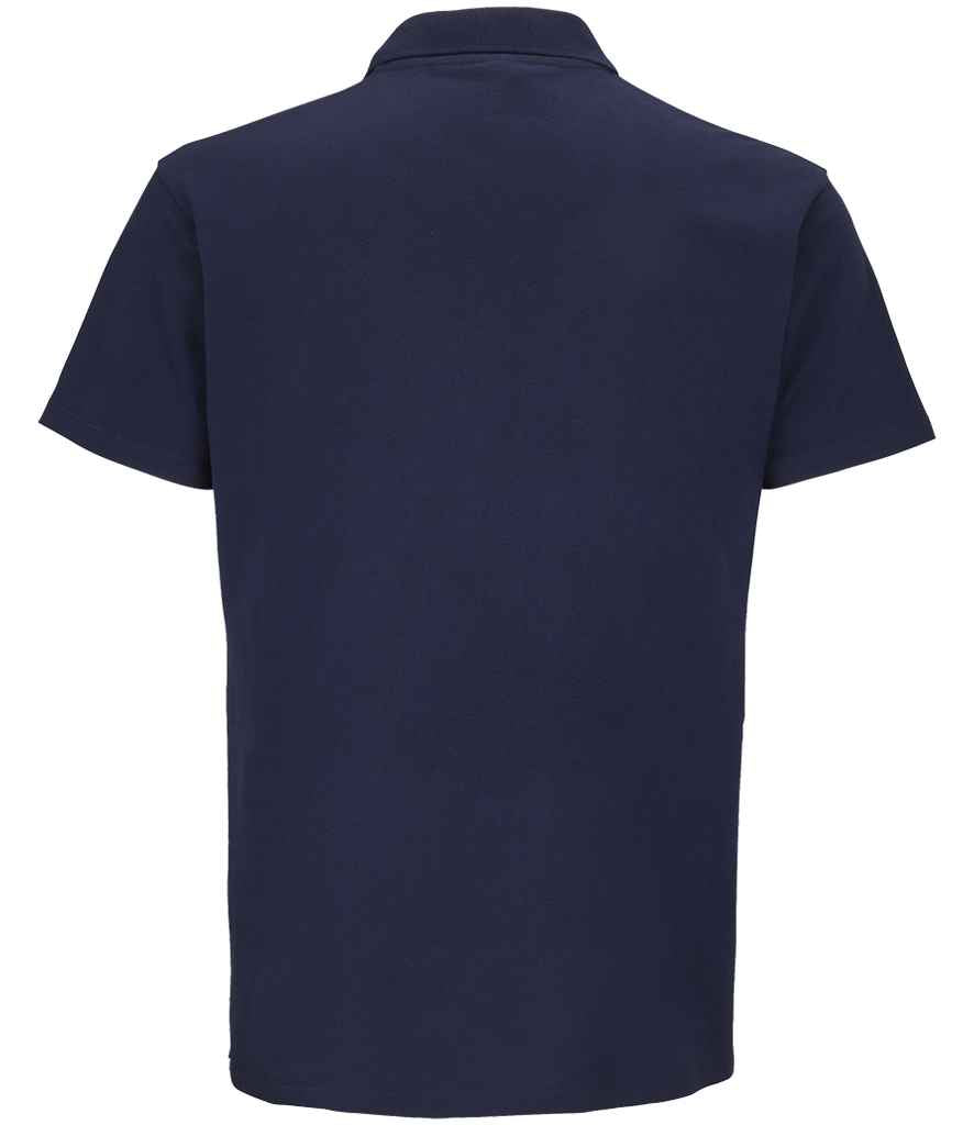 SOL'S Summer II Cotton Piqué Polo Shirt - French Navy