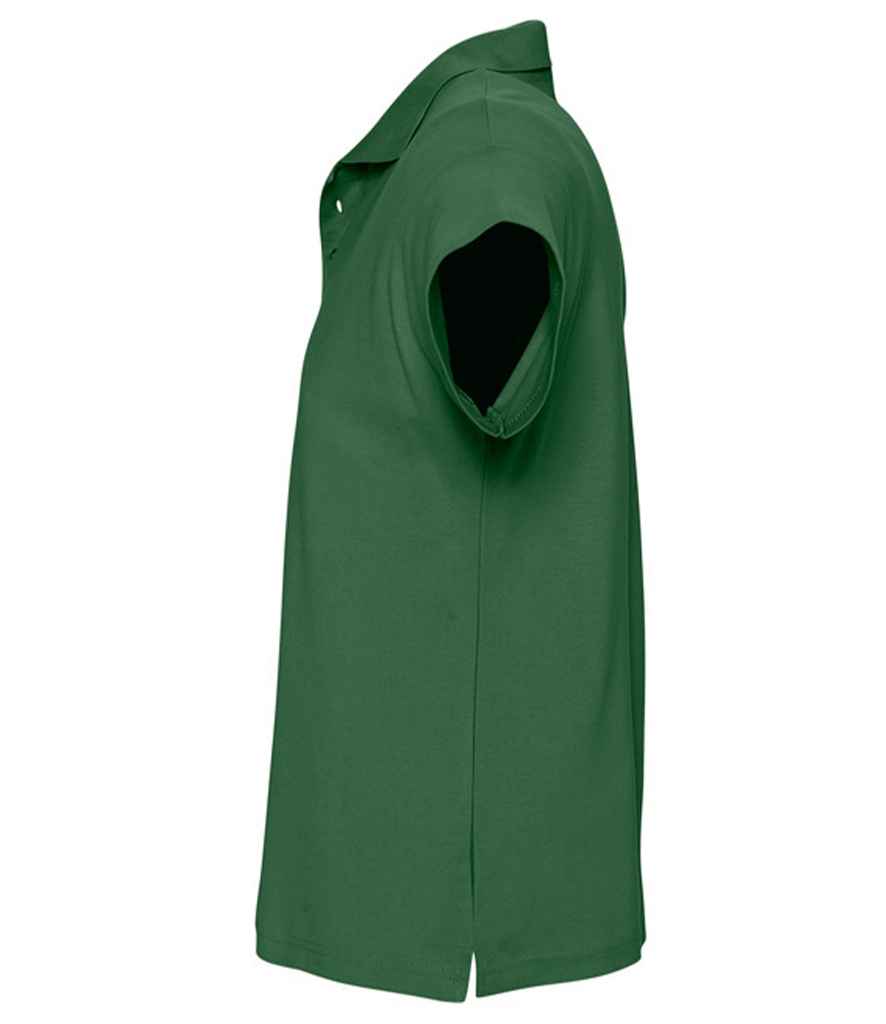 SOL'S Summer II Cotton Piqué Polo Shirt - Golf Green