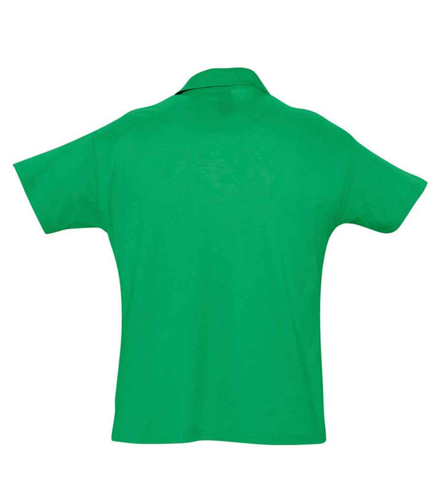 SOL'S Summer II Cotton Piqué Polo Shirt - Kelly Green