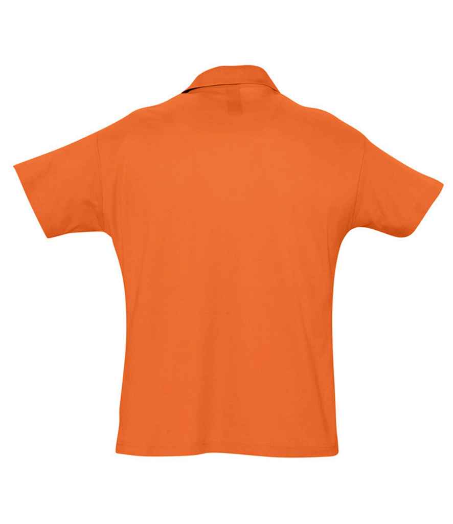 SOL'S Summer II Cotton Piqué Polo Shirt - Orange