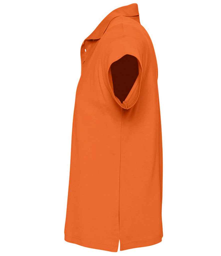 SOL'S Summer II Cotton Piqué Polo Shirt - Orange