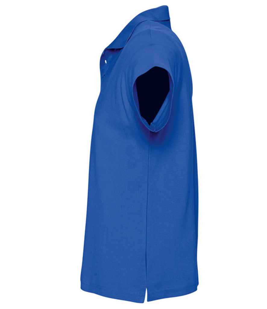 SOL'S Summer II Cotton Piqué Polo Shirt - Royal Blue