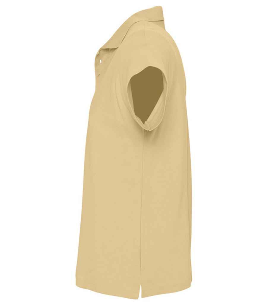 SOL'S Summer II Cotton Piqué Polo Shirt - Sand
