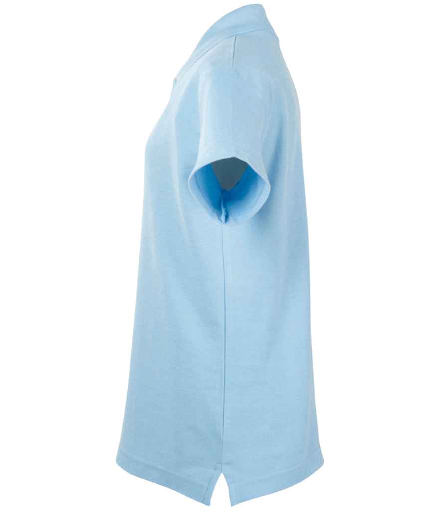 SOL'S Kids Summer II Cotton Piqué Polo Shirt - Sky Blue