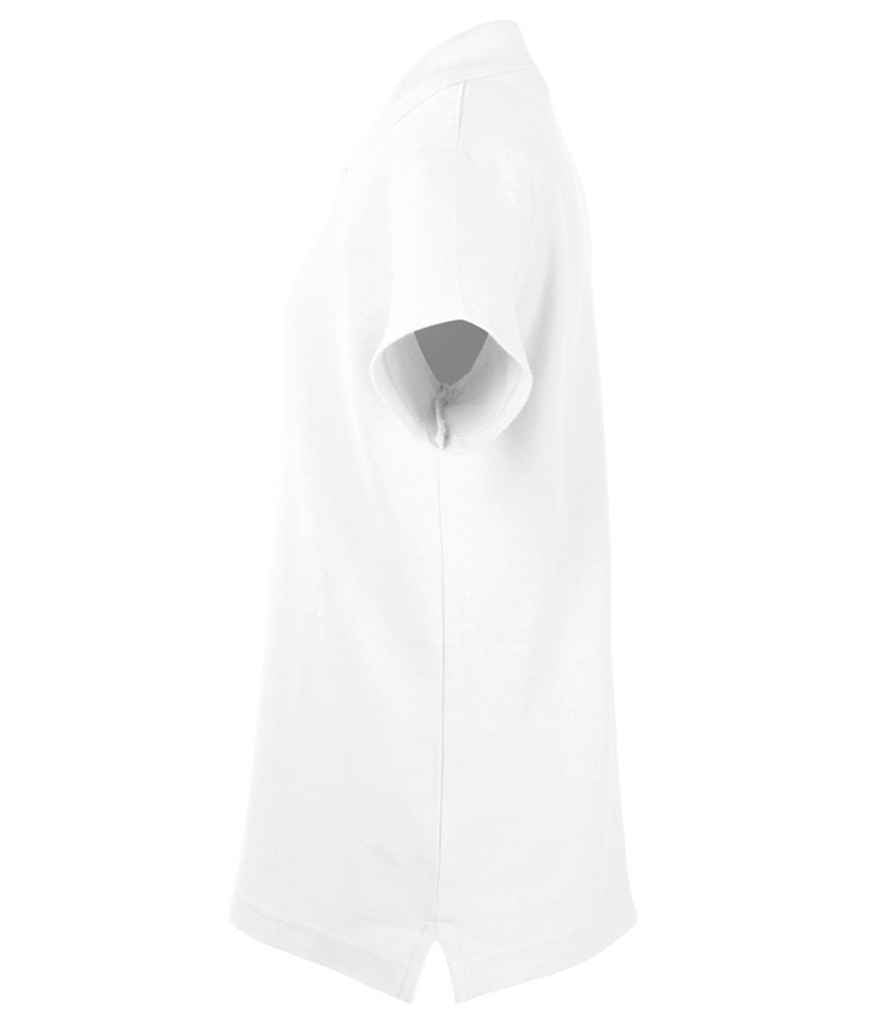 SOL'S Kids Summer II Cotton Piqué Polo Shirt - White