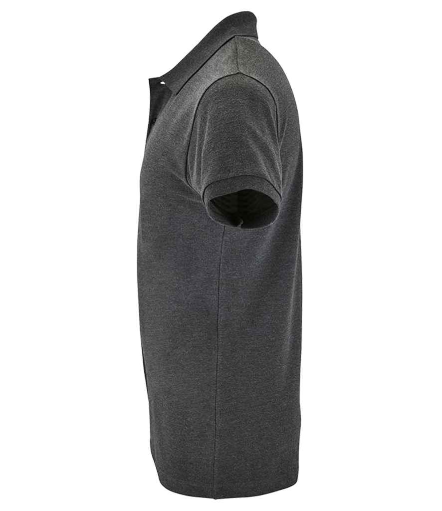 SOL'S Perfect Cotton Piqué Polo Shirt - Charcoal Marl