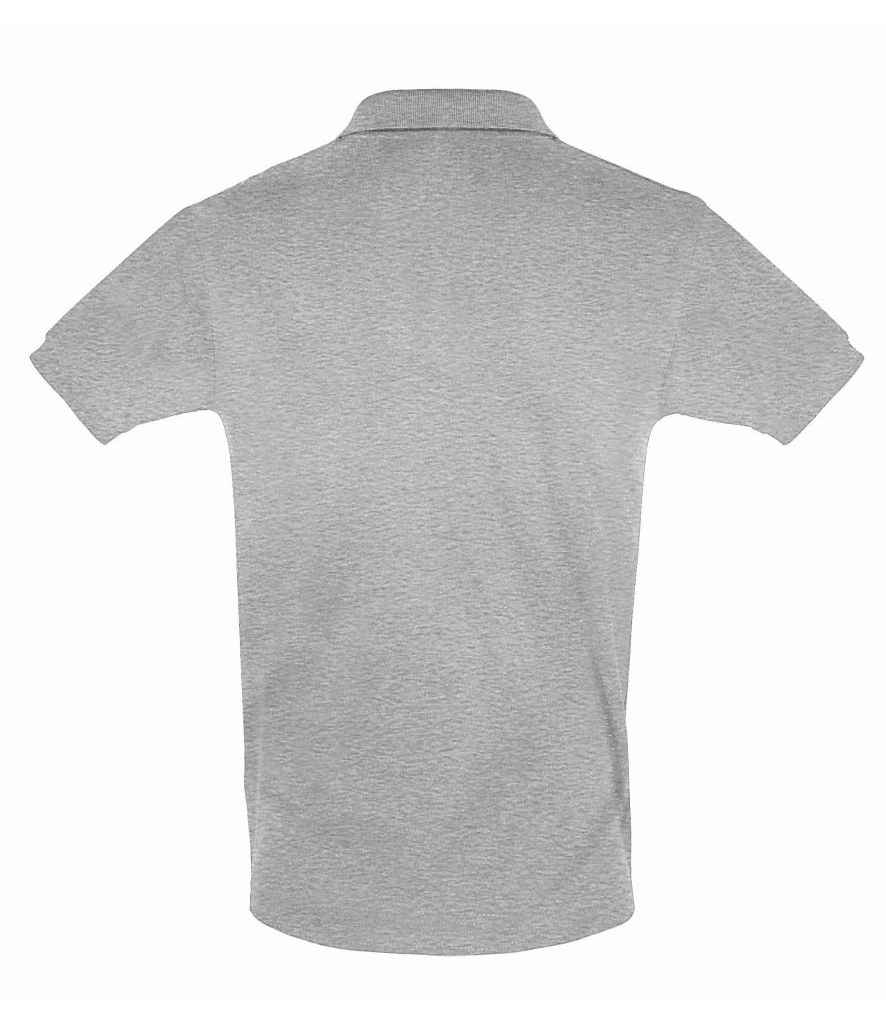 SOL'S Perfect Cotton Piqué Polo Shirt - Grey Marl